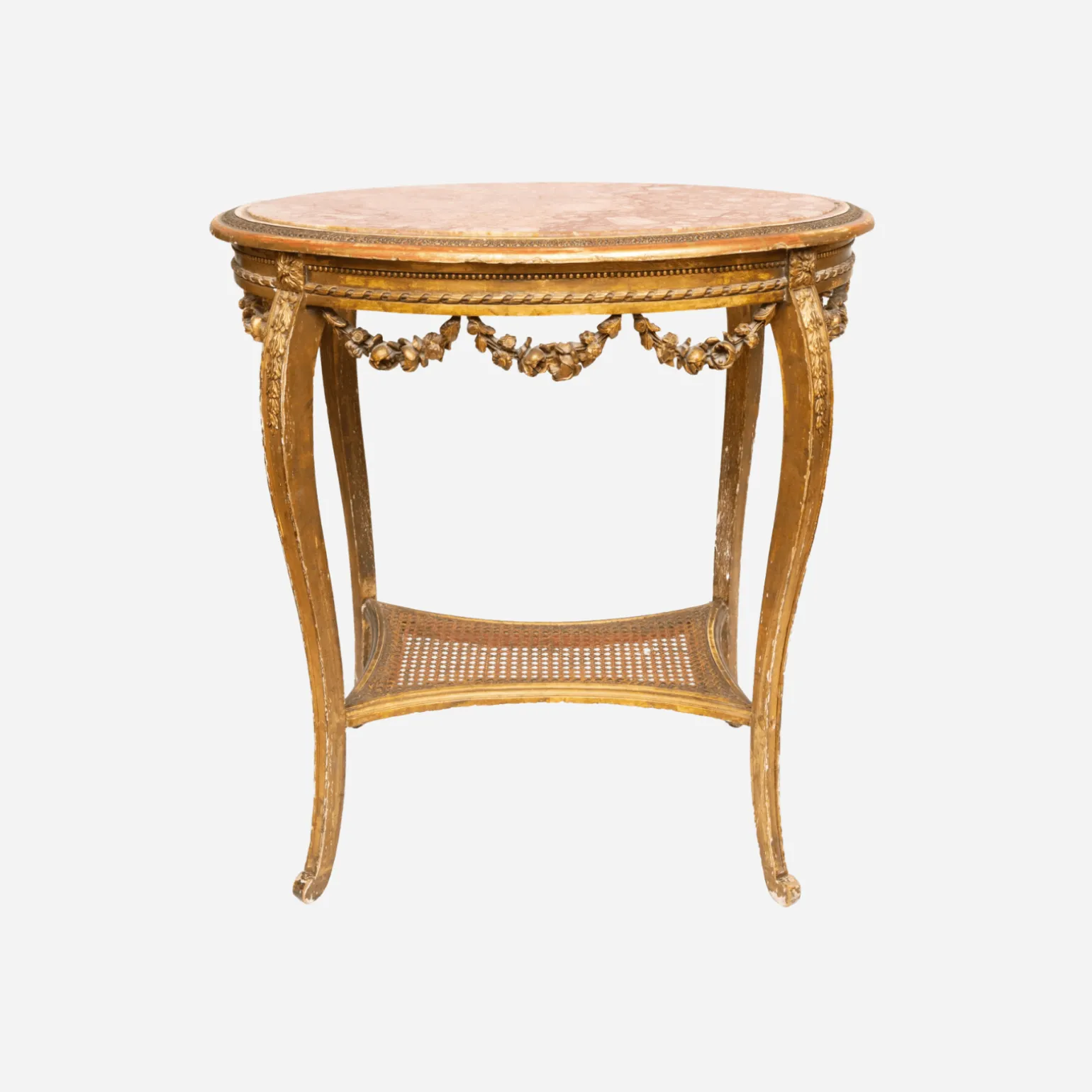 a_serpentine_giltwood__pi_0.webp A Serpentine Giltwood & Pink Marble Table