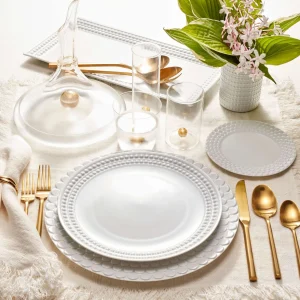 Aegean White Dinner Plate