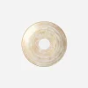 Agate Blush and Gold Dinner Plate