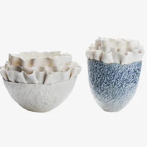 Anthozoa Blue Tall Vase