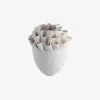 Anthozoa White Tall Vase