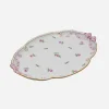Antique Herend Vienna Rose & Bow Serving Platter