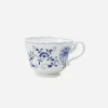 Antique Meissen Blue Onion Teacup & Saucer - Set of 6