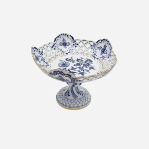 Antique Meissen Footed Bowl