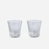 Bamboo Low Tumblers - Set of 2