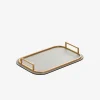 Bellini Small Rectangular Tray Light Grey