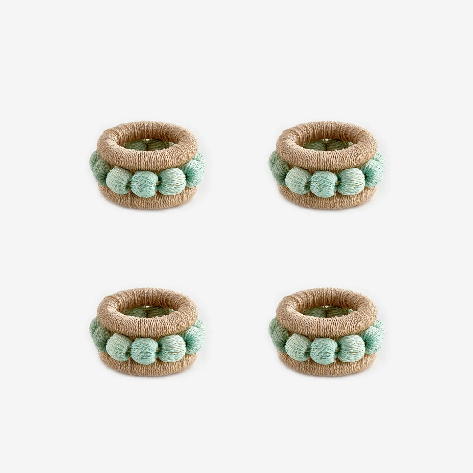 berry_napkin_ring_aqua__s_0.webp Berry Napkin Ring Aqua - Set of 4