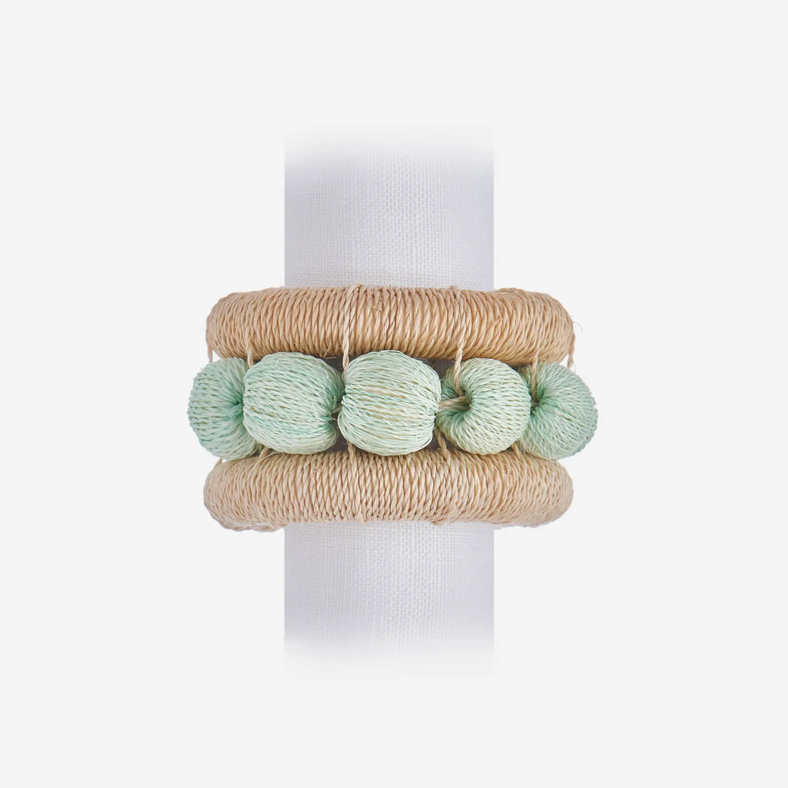 berry_napkin_ring_aqua__s_5.webp Berry Napkin Ring Aqua - Set of 4