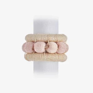 Berry Napkin Ring Blush -  Set of 4
