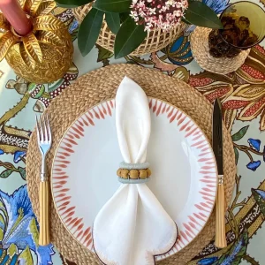 Berry Napkin Ring Pool - Set of 4