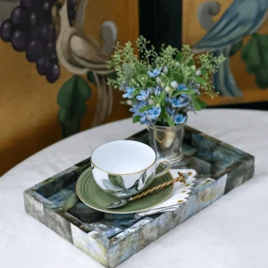 Black Lip Shell Vanity Tray