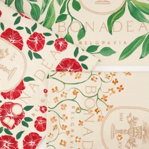Bonadea x Chiara Grifantini Limited Edition Tote Bag - Poppy