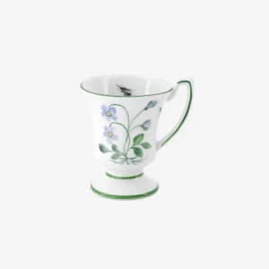 Botanique Violet Pedestal Teacup