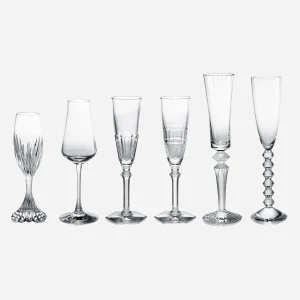 Bubble Box - Set of 6 Champagne Flutes