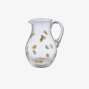 Butterfly Painted Pitcher