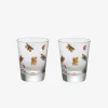 Butterfly Painted Tumbler - Set of 2