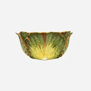Cabbage Leaf Serving Bowl