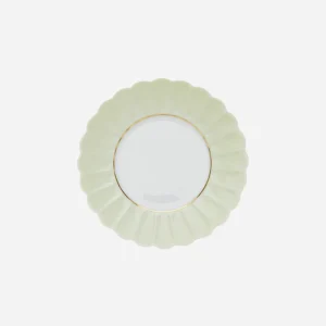 Cairo Jaipur Melon Dessert Plate Jade Green