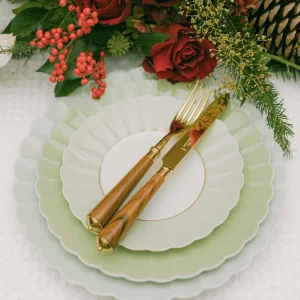 Cairo Jaipur Melon Dinner Plate Nilus Green