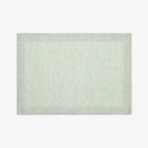 Candy Green Striped Placemat
