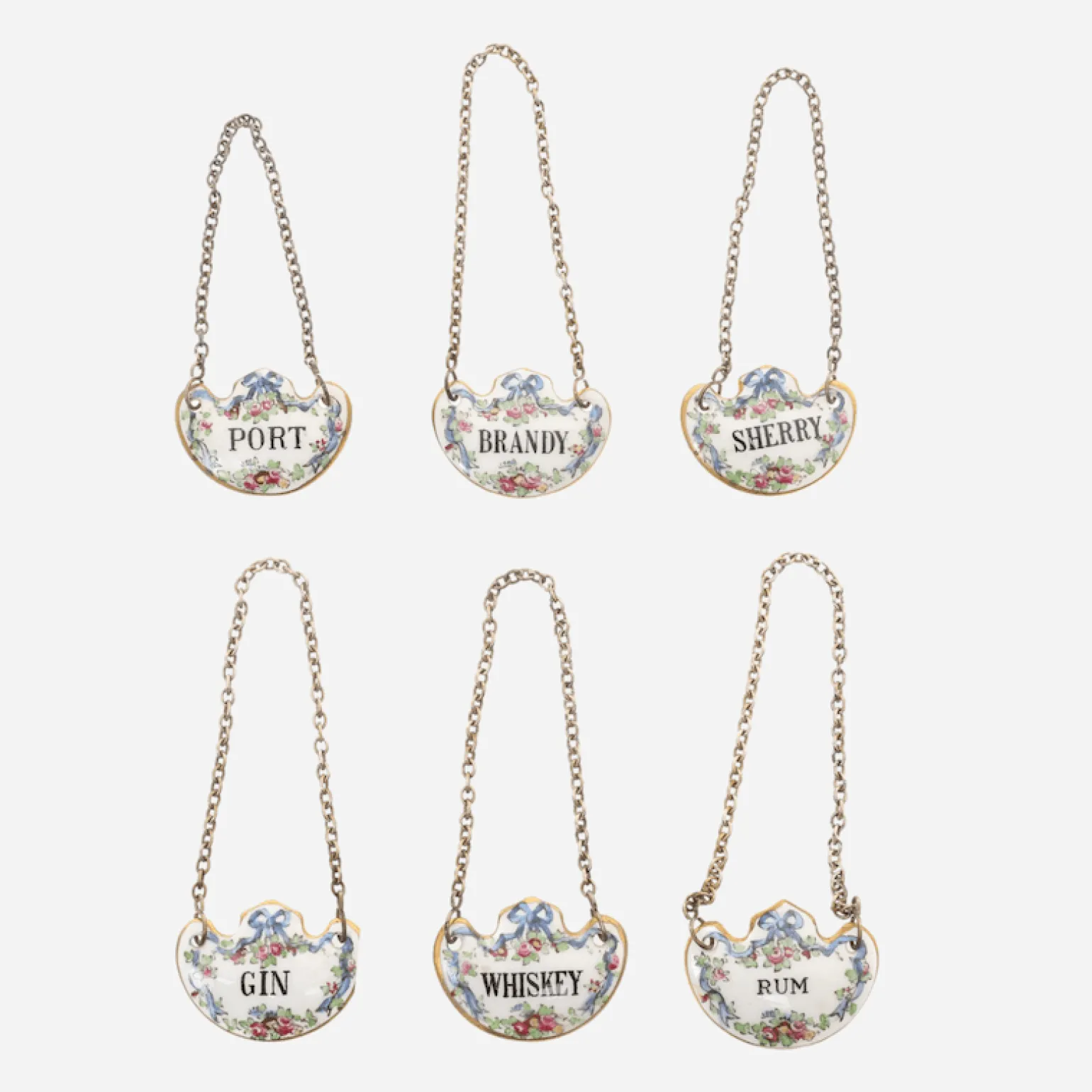 cased_porcelain__silver_d_0.webp Cased Porcelain & Silver Decanter Labels - Set of 6