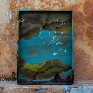 Celestial Marquetry Vide Poche