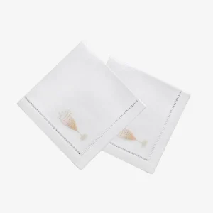 Champagne Cocktail Napkins - Set of Two