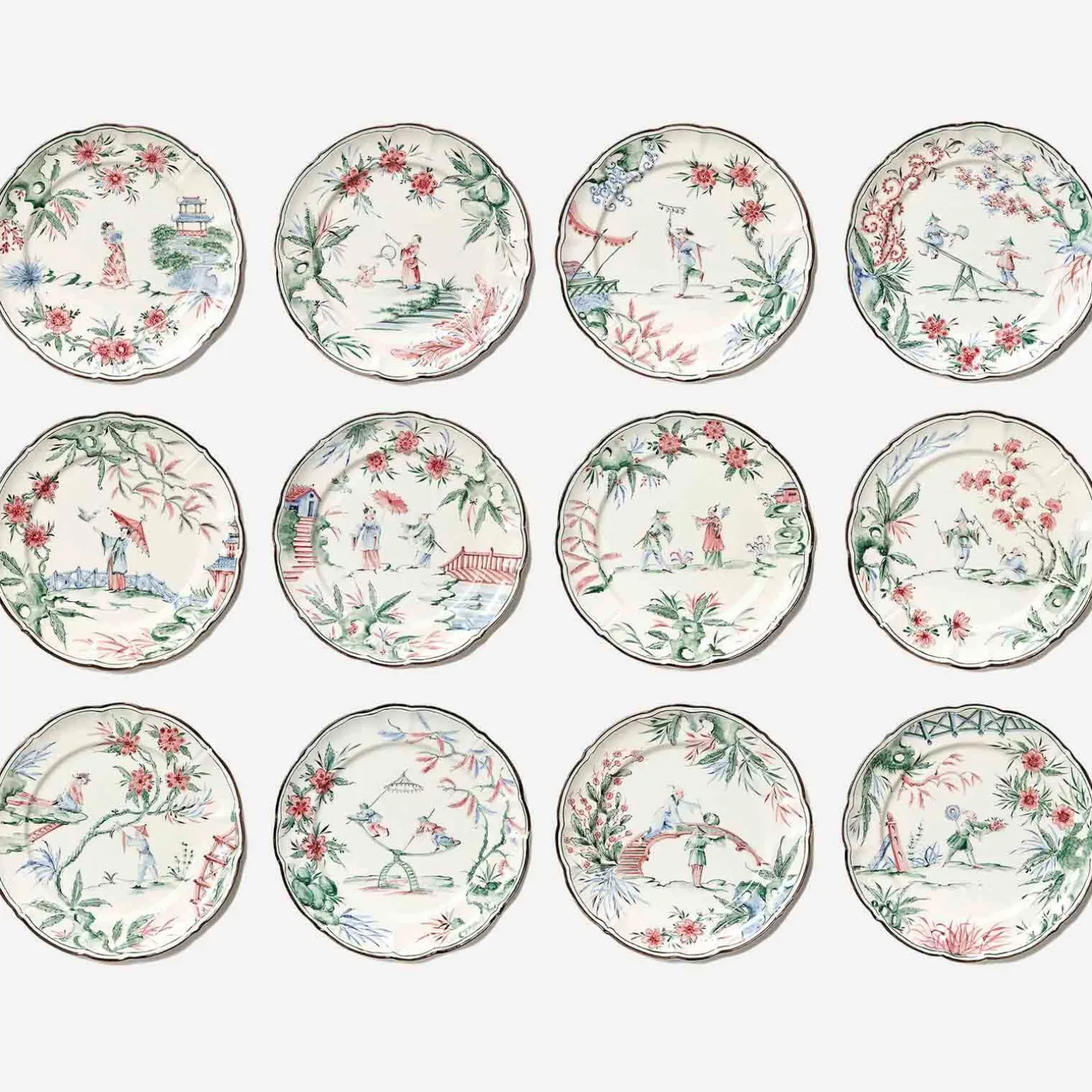 chinoiserie_dessert_plate_0.webp Chinoiserie Dessert Plates - Set of 12