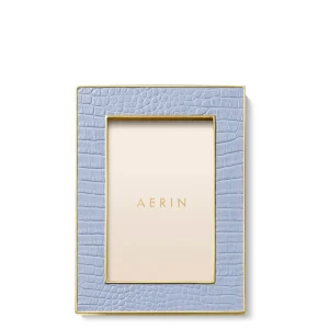 Classic Croc Leather Frame - Blue