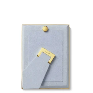 Classic Croc Leather Frame - Blue