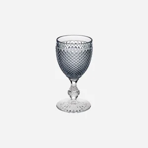 Criss Cross Smoke Top Wine Goblet