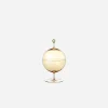 Crystal Candy Dish Gold - Small