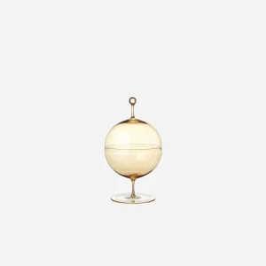 Crystal Candy Dish Gold - Small