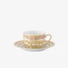 Dahlia Teacup & Saucer Rose