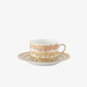 Dahlia Teacup & Saucer Rose