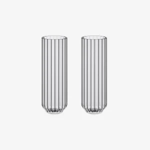 Dearborn Set of Two Tall Flute Glasses