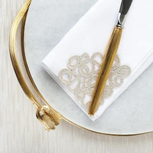 Deco Leaves Cheese Serving Set