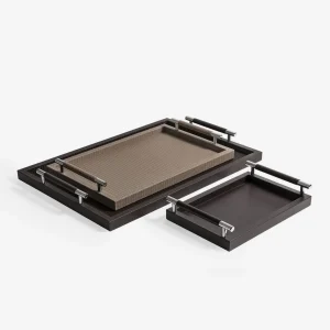 Dedalo Medium Rectangular Tray Tobacco