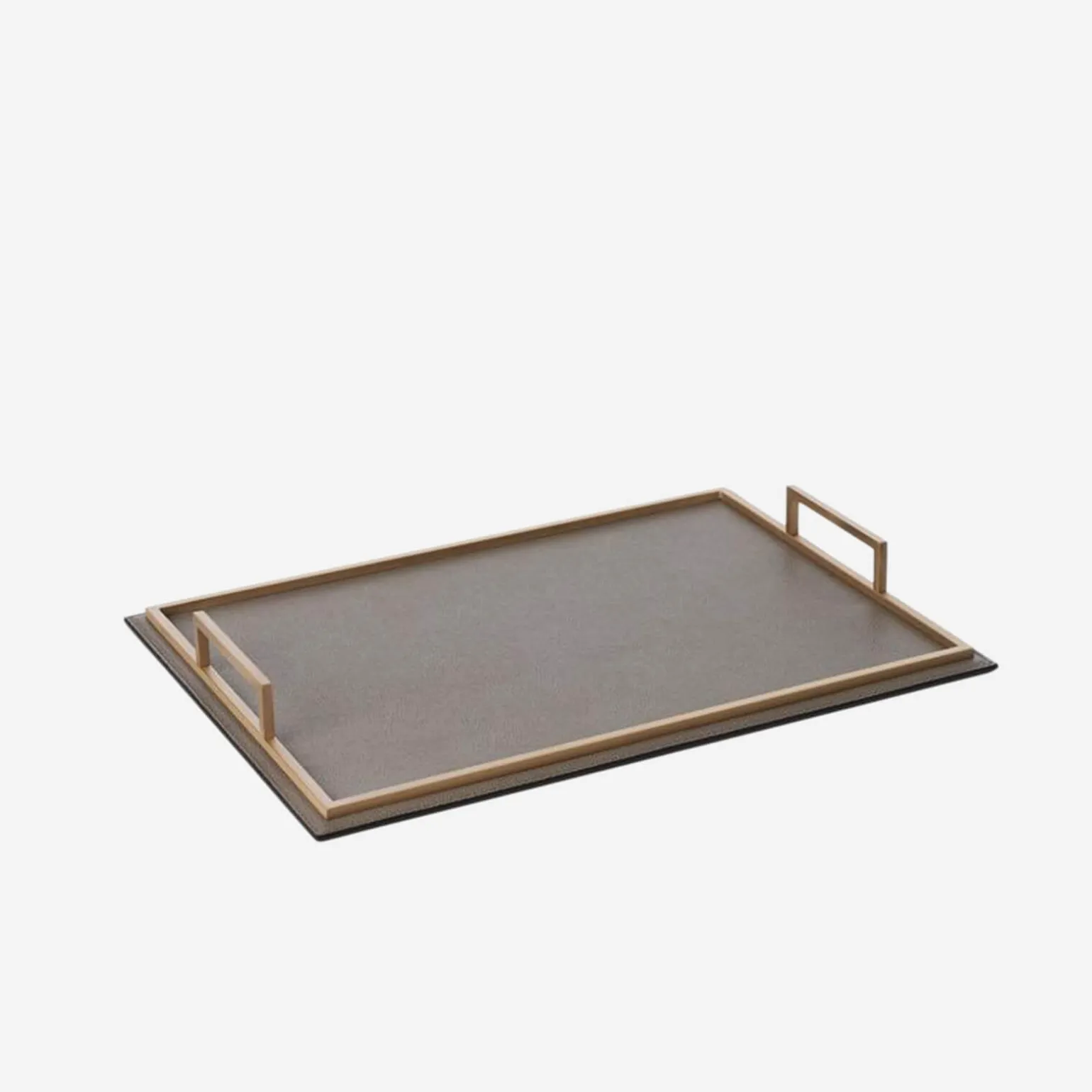 defile_medium_rectangular_0-1.webp Defile Medium Rectangular Leather Tray Mud & Brass