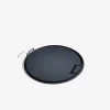 Defile Medium Round Leather Tray Royal Blue Bronze