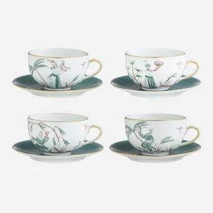 Divertimente Teacup & Saucer - Set of Four