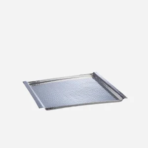 Dotti Silver Plated Hammered Tray