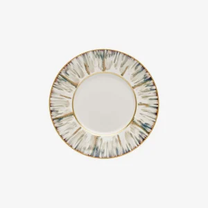 Ecaille Creme Dinner Plate