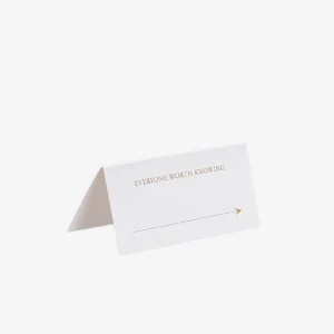 Everyone Worth Knowing Place Cards