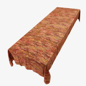 Fan Marble Tablecloth