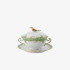 Fish Scale Bouillon Cup & Saucer