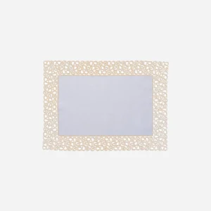 Florence Gold Lace Trim Placemat
