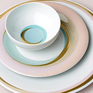 Fluen Shifting Colors Dinner Plate