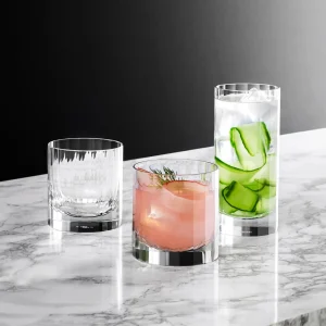 Fluted Double Old Fashioned Tumbler