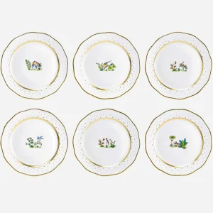 Fodo Dinner Plate Fauna - Set of 6